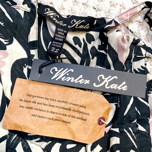 NWT Winter Kate Silk Clementine Silk Crepe Camisole XS Spring 2011 - Picture 5 of 10